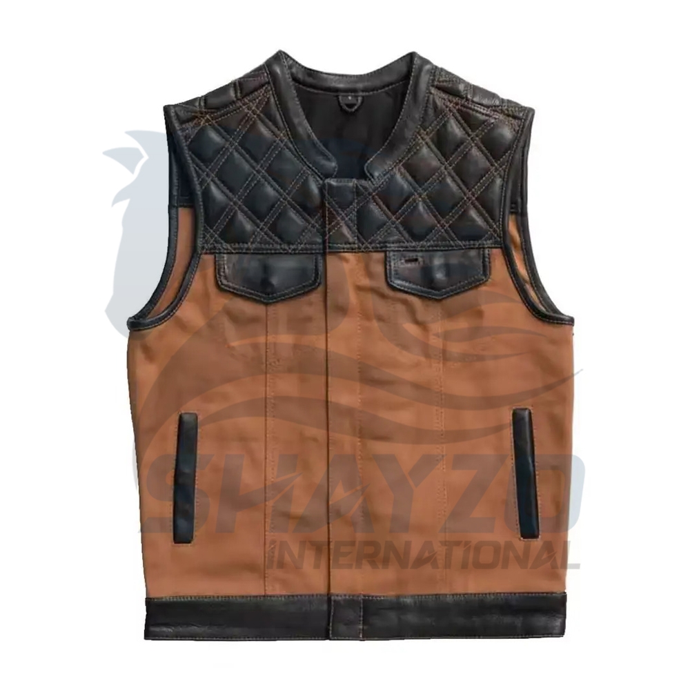 Men Leather Vest